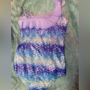 Justice one piece mermaid swimsuit